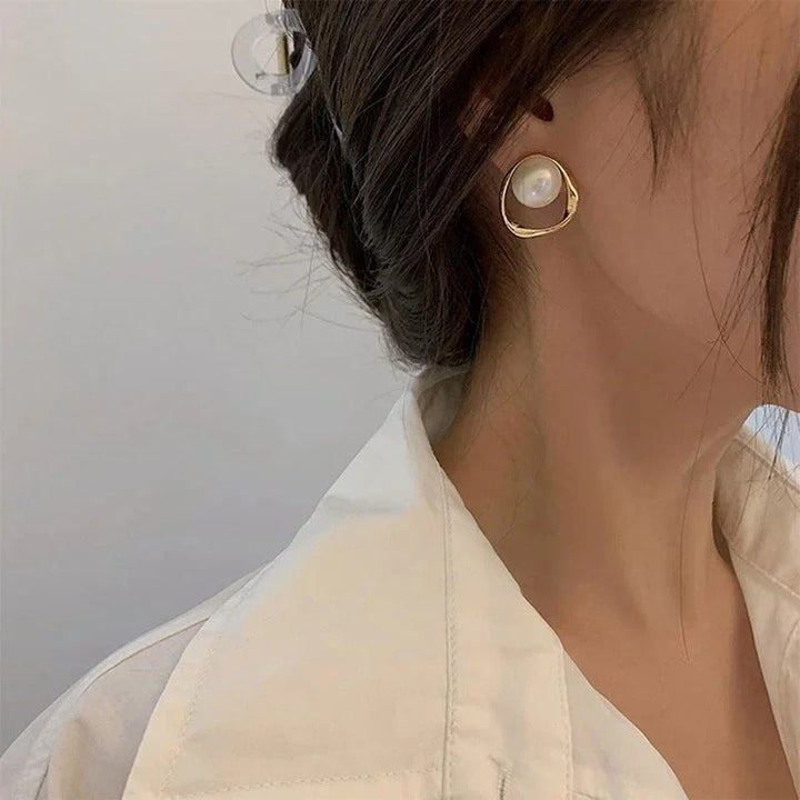Emma™ | Vintage Pearl Earrings